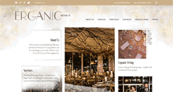 Desktop Screenshot of erganicdesign.com